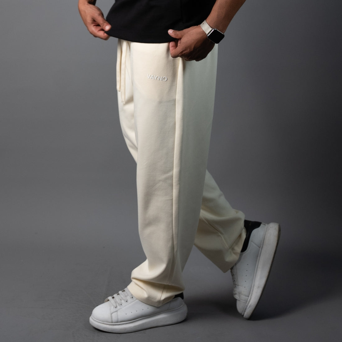 Beige Joggers